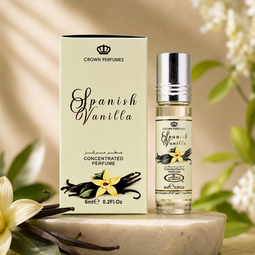 Al-Rehab Spanish Vanilla Perfume Oil – 50ml