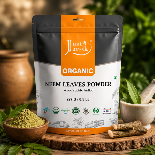 Jaivik neem leaves powder 227g pack