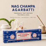Satya Sai Baba Nag Champa Incense Sticks - 100g Box