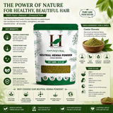 H&C Neutral Henna Powder – 227g Pack of 1