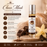 Al-Rehab Choco Musk Concentrated Perfume Rollerball - Pack of 2