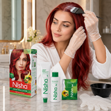 Nisha Crème Hair Color (Flame red)