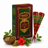 Neeta Henna Paste Reddish Brown – Pack of 12 Cones