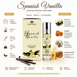 Al-Rehab Spanish Vanilla Perfume Oil – 50ml