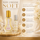 Al-Rehab Soft 2-Piece Set for Women - Spray & Rollerball