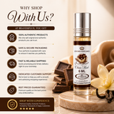 Al-Rehab Choco Musk Perfume Oil - 6ml Rollerball