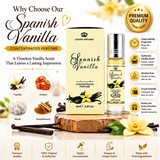 Al-Rehab Spanish Vanilla Perfume Oil – 50ml
