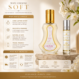 Al-Rehab Soft 2-Piece Set for Women - Spray & Rollerball