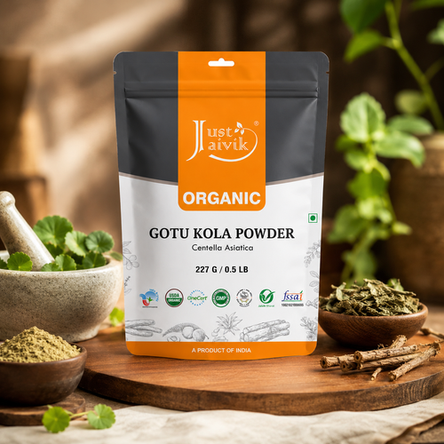 Jaivik Gotu Kola Powder (Centella Asiatica) – 227g Pack of 1