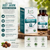 Jaivik Organic Haritaki (Terminalia Chebula) – 750mg (90 Tablets) Pack