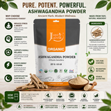 Jaivik Ashwagandha Powder (Withania Somnifera) – 227g Pack of 1