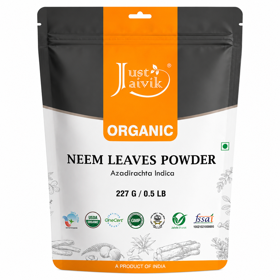 Jaivik neem leaves powder 227g pack