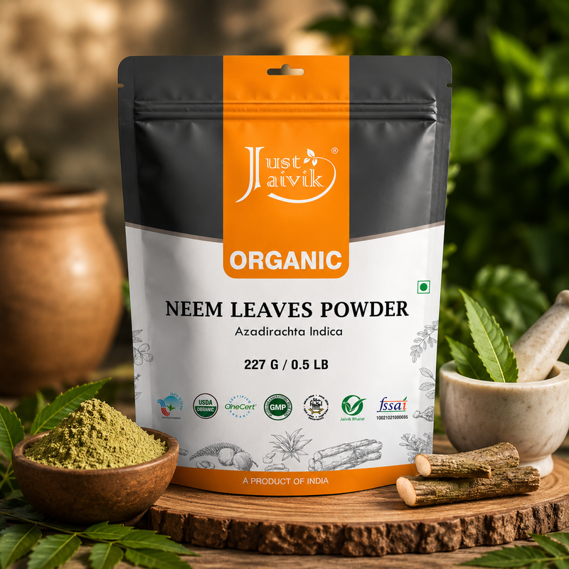 100% Natural Neem Powder for Hair & Skin - 227g / 8oz