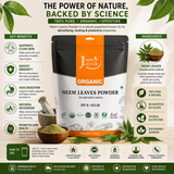 100% Natural Neem Powder for Hair & Skin - 227g / 8oz