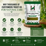 H&C Neutral Henna Powder – 227g Pack of 1