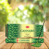 HEM Cannabis Incense Sticks – Box of 6 Tubes - Taaf Trade LLC