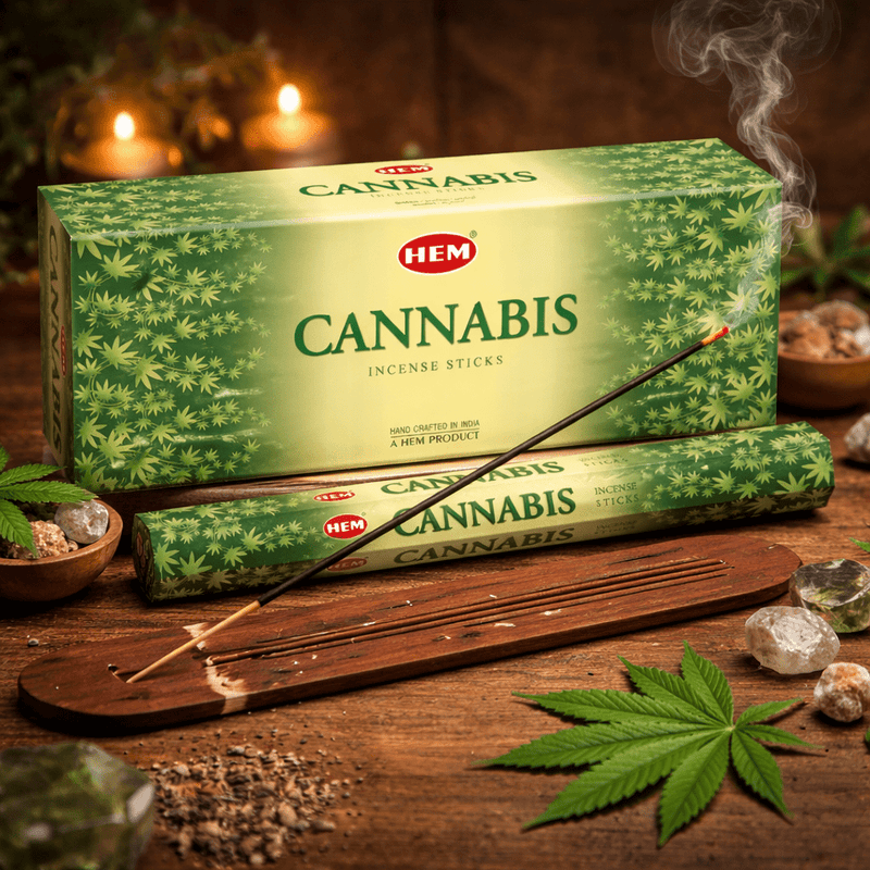 HEM Cannabis Incense Sticks – Box of 6 Tubes