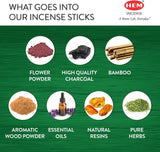 HEM Cannabis Incense Sticks – Box of 6 Tubes - Taaf Trade LLC