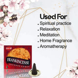 HEM Frankincense Incense Cones – 12 Packs - Taaf Trade LLC