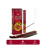 HEM Pagan Magic Incense Sticks – Box of Six 20‑Stick Tubes - Taaf Trade LLC