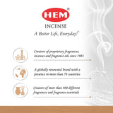 HEM Sandal Incense Sticks (Sandalo) – Pack of 6 (120 Sticks) - Taaf Trade LLC