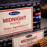 Satya Champa Midnight Incense Sticks – 15 g - Taaf Trade LLC