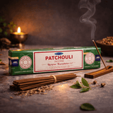 Satya Champa Patchouli Incense Sticks – 15 g - Taaf Trade LLC