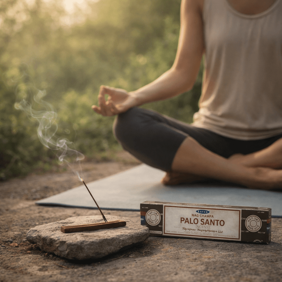 Satya Nag Champa Palo Santo incense sticks, 3 packs, 45g