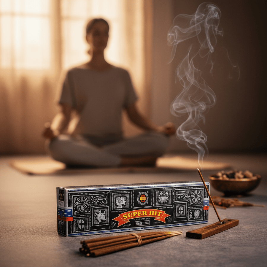 Satya Sai Baba Super Hit incense sticks, 100g pack of 2
