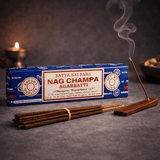 Satya Sai Baba Nag Champa Agarbathi 15Gm X 12 packs - Taaf Trade LLC