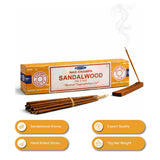 Satya Sandalwood Incense Sticks 12 - Box Value Pack - Taaf Trade LLC