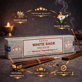Satya White Champa Incense Sticks – 15 g - Taaf Trade LLC