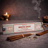 Satya White Champa Incense Sticks – 15 g - Taaf Trade LLC