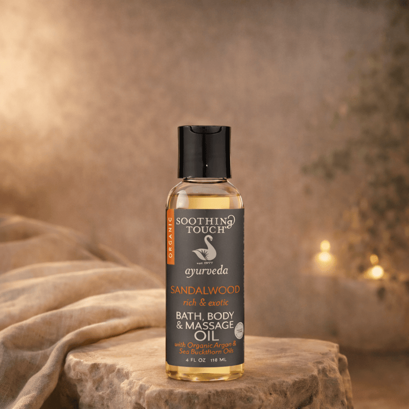 Soothing Touch Ayurveda Organic Sandalwood Massage Oil
