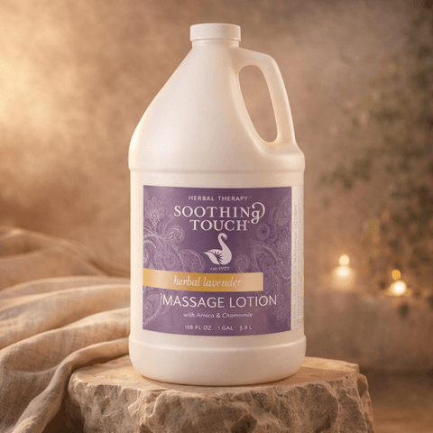 Soothing Touch Herbal Lavender massage lotion