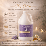 Soothing Touch Herbal Lavender Massage Lotion - Taaf Trade LLC