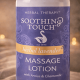 Soothing Touch Herbal Lavender Massage Lotion – 8 oz - Taaf Trade LLC