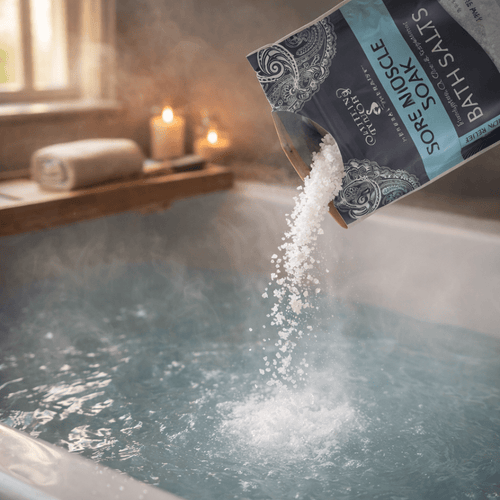 Soothing Touch Sore Muscle Bath Salts – Muscle Relief & Relaxation Soak - Taaf Trade LLC