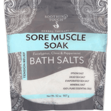 Soothing Touch Sore Muscle Bath Salts – Muscle Relief & Relaxation Soak - Taaf Trade LLC