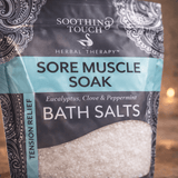 Soothing Touch Sore Muscle Bath Salts – Muscle Relief & Relaxation Soak - Taaf Trade LLC