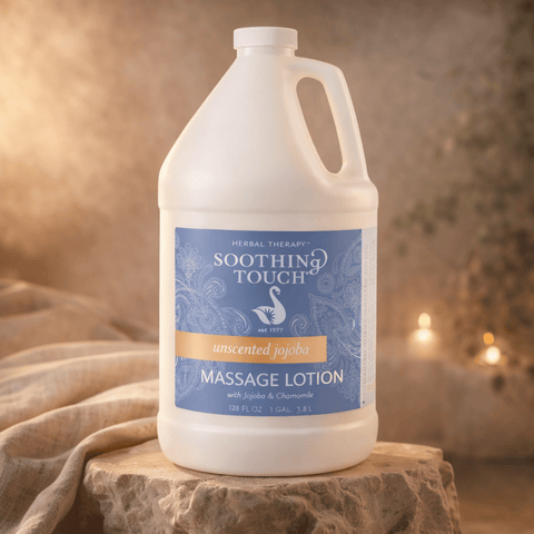 Soothing Touch unscented jojoba massage lotion