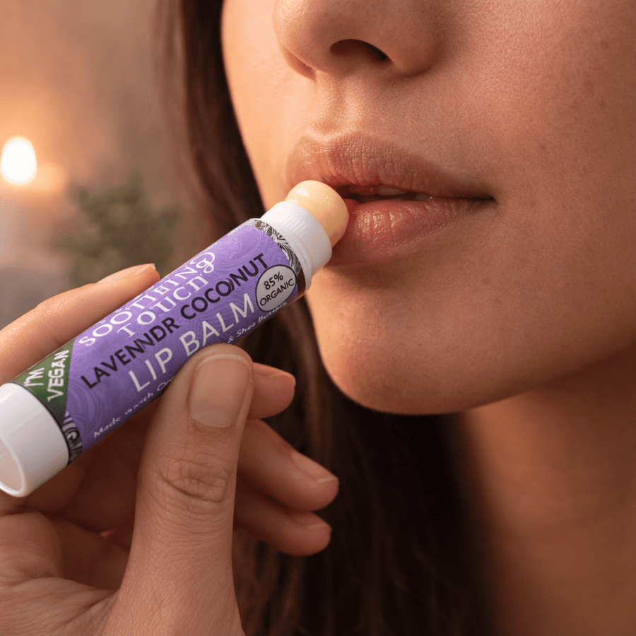 Soothing Touch vegan lip balm for daily lip care
