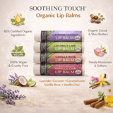 Soothing Touch Vegan Lip Balm – Moisturizing & Eco‑Friendly Lip Care - Taaf Trade LLC