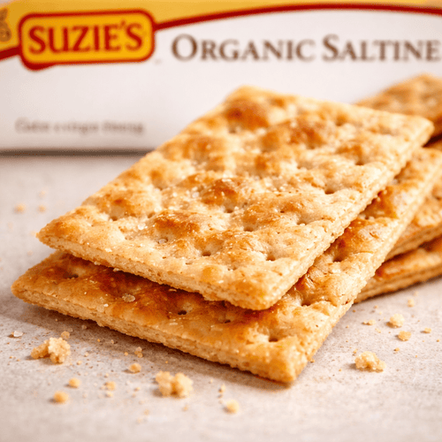 Suzie’s Organic Saltine Crackers – (3 Pack) - Taaf Trade LLC
