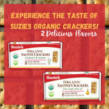 Suzie’s Organic Saltine Crackers with Extra Virgin Olive Oil - Taaf Trade LLC